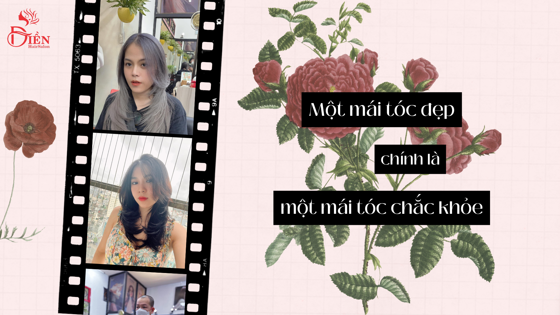 Một mái tóc đẹp chính là mái tóc chắc khỏe